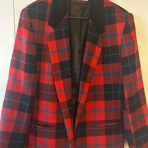 Russ Multicolor Plaid Jacket
